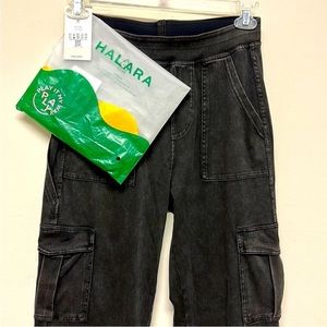 Halara Cargo Dark Grey pants - never worn